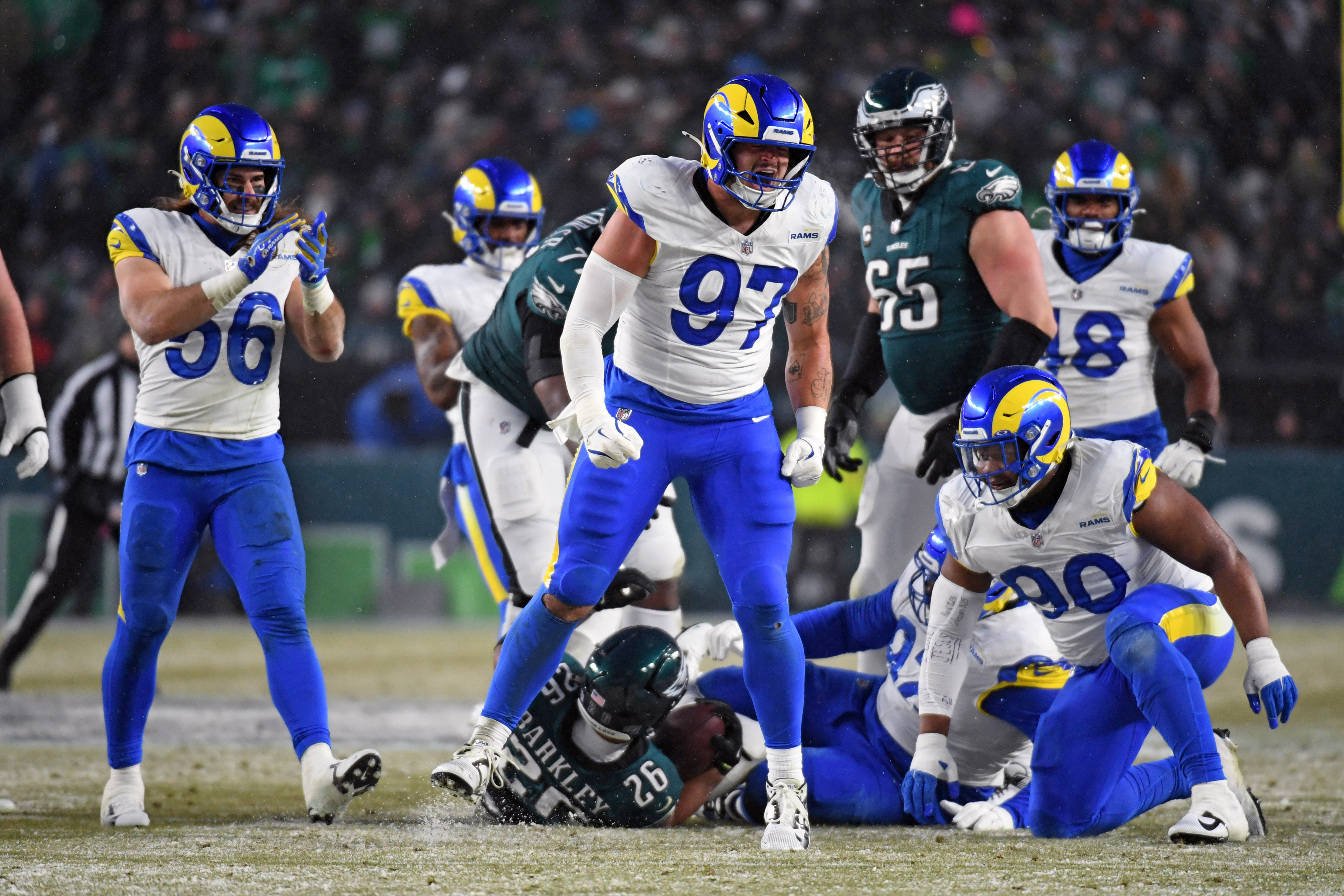 NFL: NFC Divisional Round-Los Angeles Rams at Philadelphia Eagles